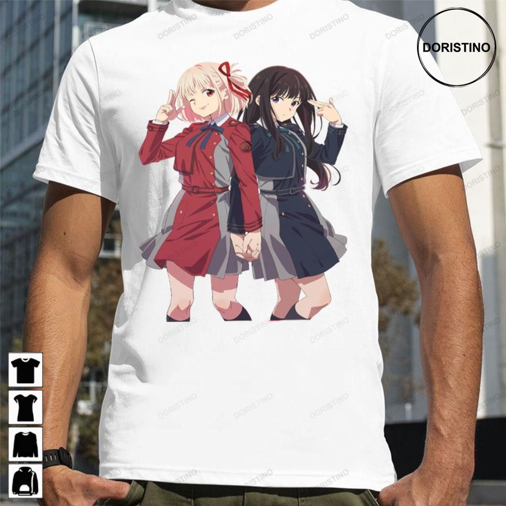 Cute Anime Lycoris Recoil Awesome Shirts